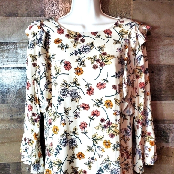 New Sanctuary Floral Ruffled Dress - Picture 3 of 7